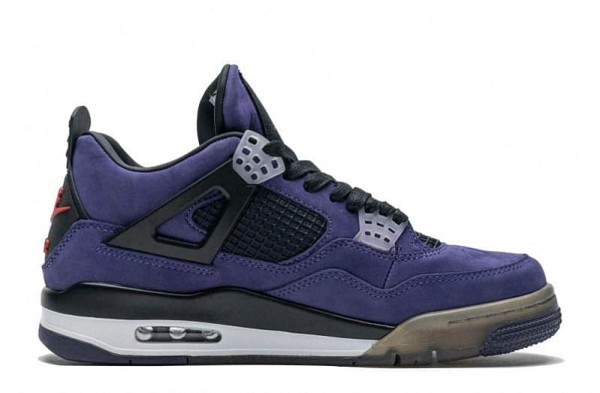 Best UA Travis Scott (TS) x Air Jordan 4 ’Purple’ Shoes AJ4-766302 ...